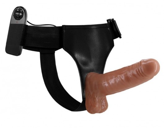 Страпон на трусиках с вибрацией Ultra Passionate Harness - 16 см. - Baile - купить с доставкой в Домодедово