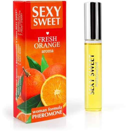 Парфюм для тела с феромонами Sexy Sweet с ароматом апельсина - 10 мл. -  - Магазин феромонов в Домодедово
