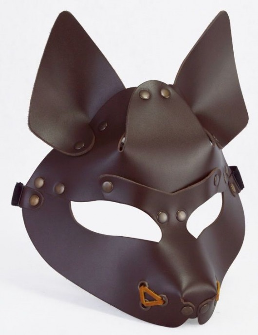 Коричневая маска Wolf - Sitabella - купить с доставкой в Домодедово