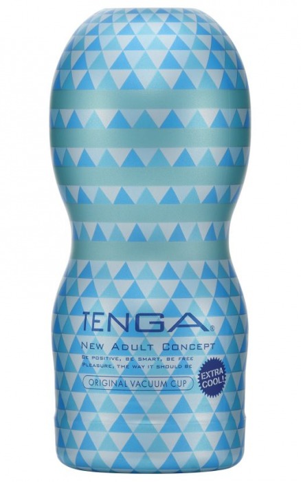 Мастурбатор с охлаждающей смазкой TENGA Original Vacuum Cup Extra Cool - Tenga - в Домодедово купить с доставкой