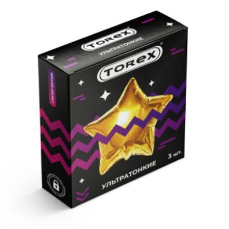 Презервативы Torex Party  Ультратонкие  - 3 шт. - Torex - купить с доставкой в Домодедово