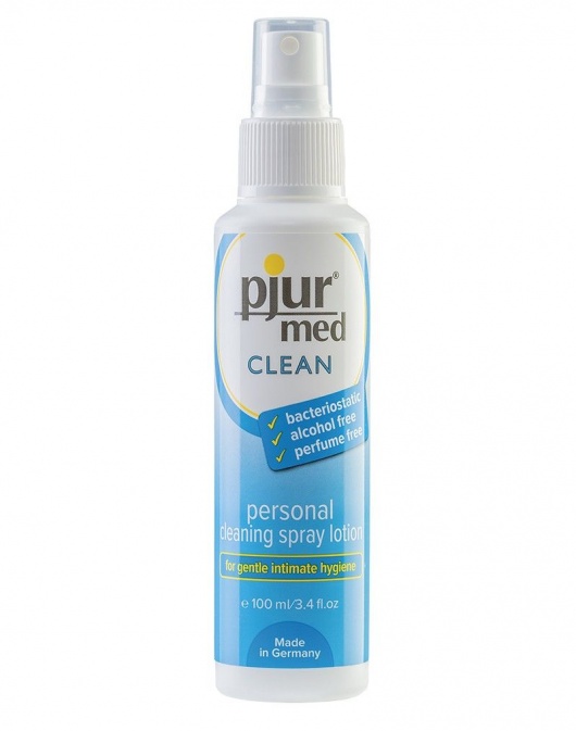 Гигиенический спрей pjur MED Clean Spray - 100 мл. - Pjur - купить с доставкой в Домодедово