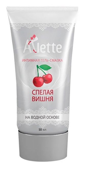 Интимная гель-смазка на водной основе Arlette  Спелая вишня  - 50 мл. - Arlette - купить с доставкой в Домодедово