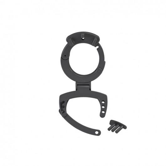 Кольцо с зажимом для мошонки для пояса верности Pubic Enemy - MyStim - купить с доставкой в Домодедово