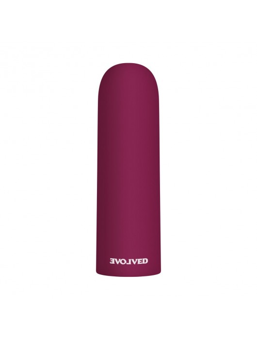 Малиновая мощная вибропуля Mighty Thick - Evolved