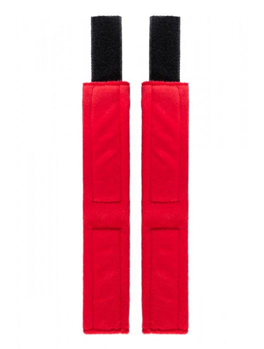 Красно-черные велюровые оковы Anonymo - ToyFa - купить с доставкой в Домодедово