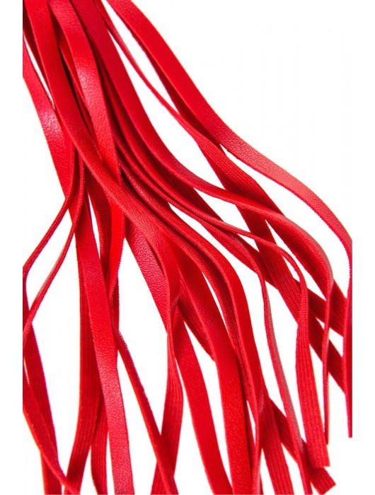 Красно-черный флоггер Anonymo - 28 см. - ToyFa - купить с доставкой в Домодедово