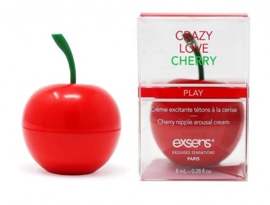 Крем для стимуляции сосков Crazy Love Cherry - 8 мл. - Exsens - купить с доставкой в Домодедово