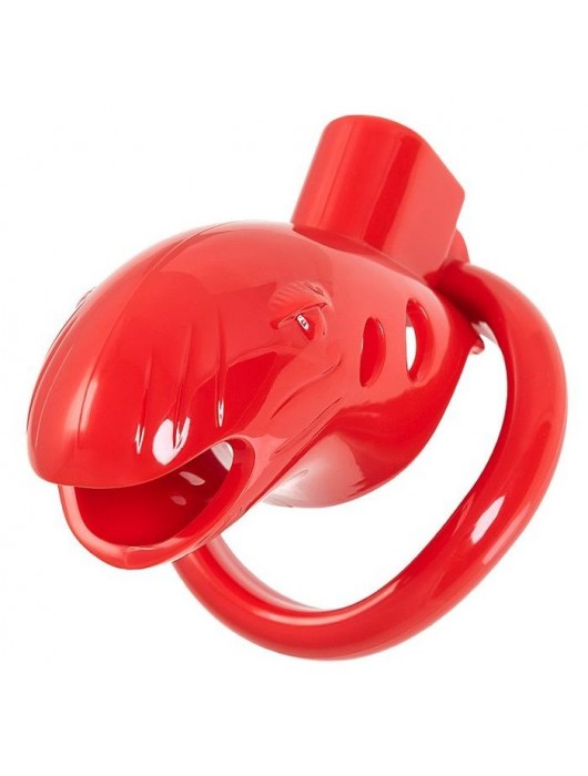 Красный мужской пояс верности из пластика - ToyFa - купить с доставкой в Домодедово