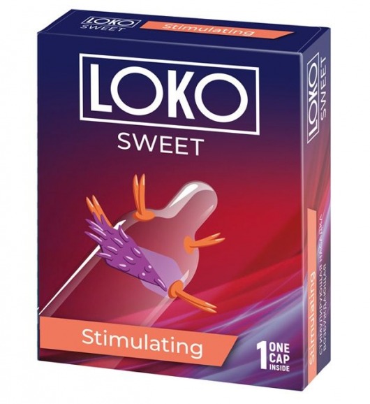 Стимулирующая насадка на пенис LOKO SWEET с возбуждающим эффектом - Sitabella - в Домодедово купить с доставкой