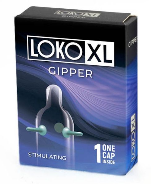 Стимулирующая насадка на пенис LOKO XL GIPPER - Sitabella - в Домодедово купить с доставкой
