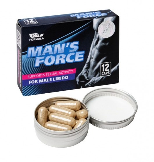 Пищевой концентрат для мужчин MANS FORCE  - 12 капсул - Sitabella - купить с доставкой в Домодедово