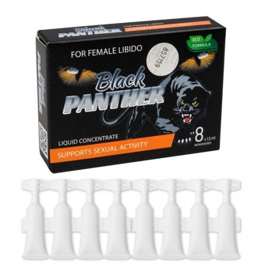 Пищевой концентрат для женщин BLACK PANTER - 8 монодоз (по 1,5 мл.) - Sitabella - купить с доставкой в Домодедово