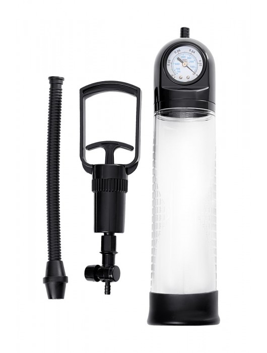 Прозрачная механическая помпа Helmer с манометром - Sexus - в Домодедово купить с доставкой