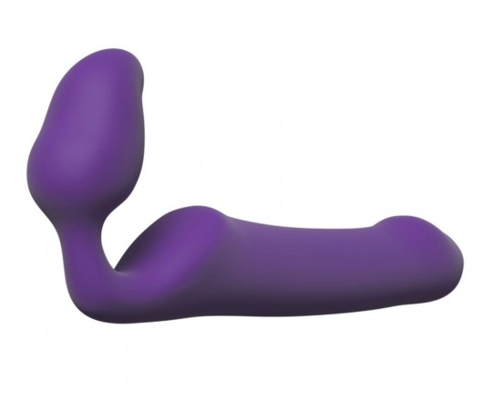 Фиолетовый безремневой страпон Queens L - Adrien Lastic - купить с доставкой в Домодедово