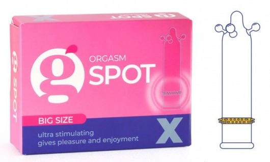 Стимулирующая насадка G-Spot X Big size - Sitabella - купить с доставкой в Домодедово