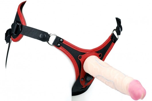 Пояс унисекс UNISEX Style с 2 насадками - LOVETOY (А-Полимер) - купить с доставкой в Домодедово