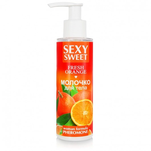 Молочко для тела с феромонами и ароматом апельсина Sexy Sweet Fresh Orange - 150 гр. -  - Магазин феромонов в Домодедово