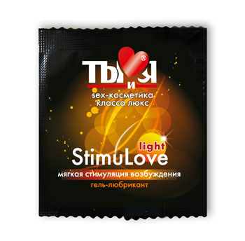Разогревающий гель-лубрикант Stimulove Light в одноразовой упаковке - 4 гр. - Биоритм - купить с доставкой в Домодедово
