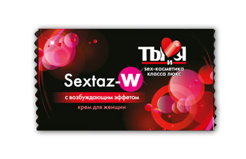 Возбуждающий крем для женщин Sextaz-W в одноразовой упаковке - 1,5 гр. - Биоритм - купить с доставкой в Домодедово