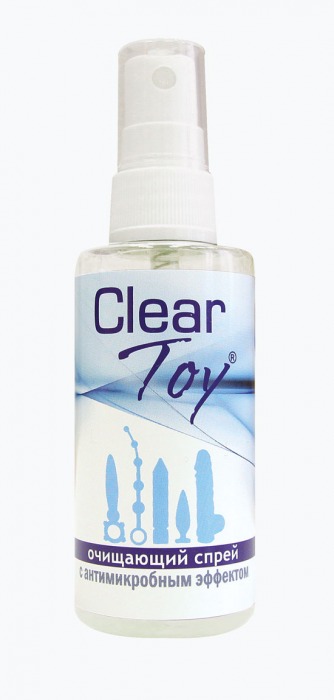 Очищающий спрей Clear Toy с антимикробным эффектом - 100 мл. - Биоритм - купить с доставкой в Домодедово
