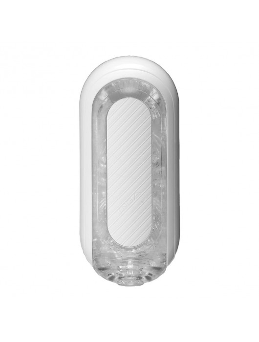 Белый мастурбатор Flip Zero Gravity - Tenga - в Домодедово купить с доставкой