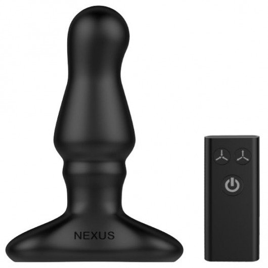 Черный вибростимулятор простаты Nexus Bolster - 12,3 см. - Nexus Range - в Домодедово купить с доставкой