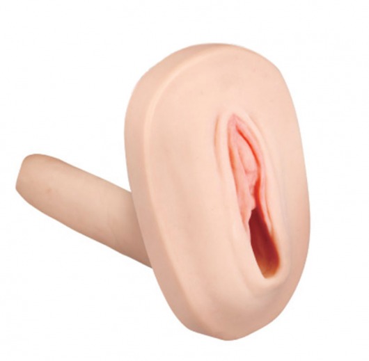 Мастурбатор-вагина с вибрацией и выносным пультом управления REALSTUFF SMOOTH   BALD - Dream Toys - в Домодедово купить с доставкой