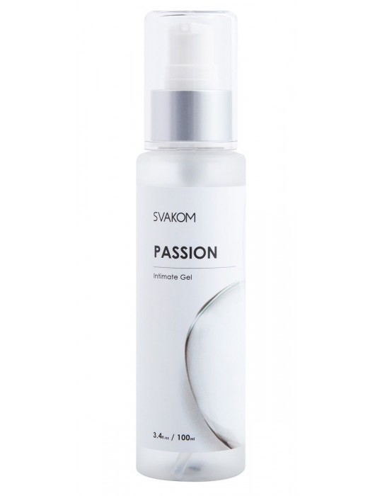 Смазка на водной основе Passion Intimate Gel - 100 мл. - Svakom - купить с доставкой в Домодедово
