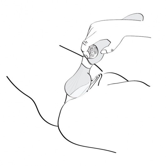 Черный двусторонний вибростимулятор ZOA - 26,5 см. - Shunga