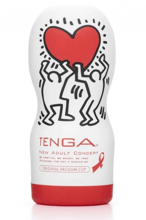Мастурбатор Keith Haring Cup Deep Throat - Tenga - в Домодедово купить с доставкой
