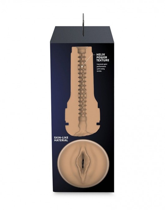 Телесный мастурбатор-вагина Feel Stroker - Kiiroo - в Домодедово купить с доставкой