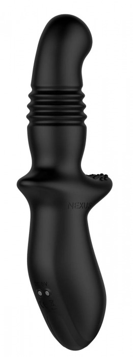 Черный вибромассажер простаты Nexus Thrust с возвратно-поступательными движениями - Nexus Range - в Домодедово купить с доставкой