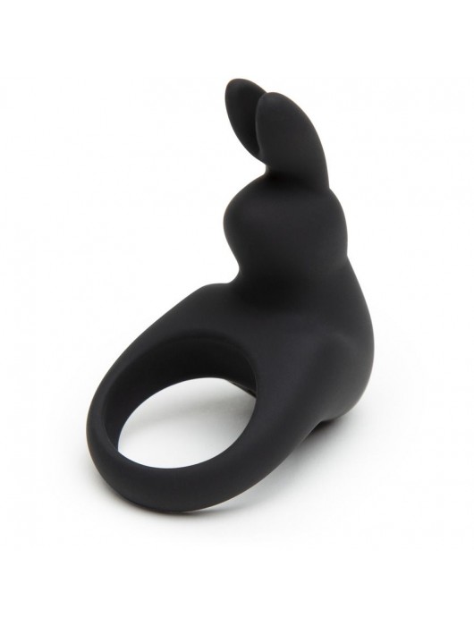 Черное эрекционное виброкольцо Happy Rabbit Rechargeable Rabbit Cock Ring - Happy Rabbit - в Домодедово купить с доставкой
