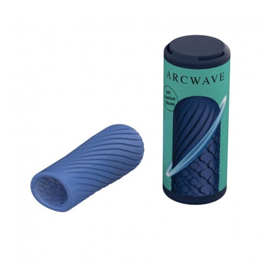 Синий двусторонний мастурбатор Arcwave Ghost Pocket Stroker - Arcwave - в Домодедово купить с доставкой