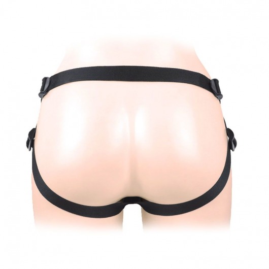 Черные трусики в комплекте с коннектором и насадкой - Notabu - купить с доставкой в Домодедово