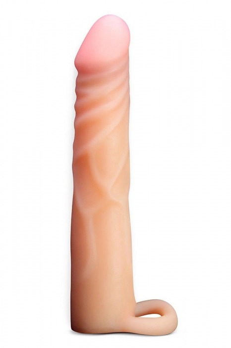 Телесная насадка на пенис Cock Xtender - 17,7 см. - Blush Novelties - в Домодедово купить с доставкой