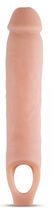 Телесная насадка на пенис 11.5 Inch Cock Sheath Penis Extender - 29,2 см. - Blush Novelties - в Домодедово купить с доставкой