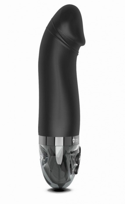 Черный вибратор с электростимуляцией Real Deal Neal - 16,5 см. - MyStim - купить с доставкой в Домодедово