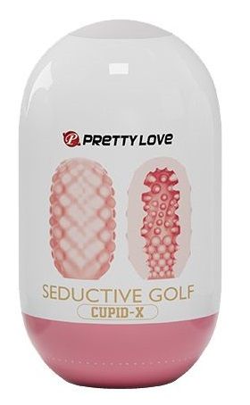 Розовый мастурбатор-яйцо Seductive Golf - Baile - в Домодедово купить с доставкой