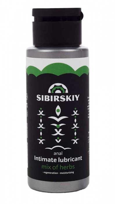 Анальный лубрикант на водной основе SIBIRSKIY с ароматом луговых трав - 100 мл. - Sibirskiy - купить с доставкой в Домодедово