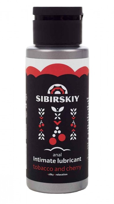 Анальный лубрикант на водной основе SIBIRSKIY с ароматом вишни и табака - 100 мл. - Sibirskiy - купить с доставкой в Домодедово