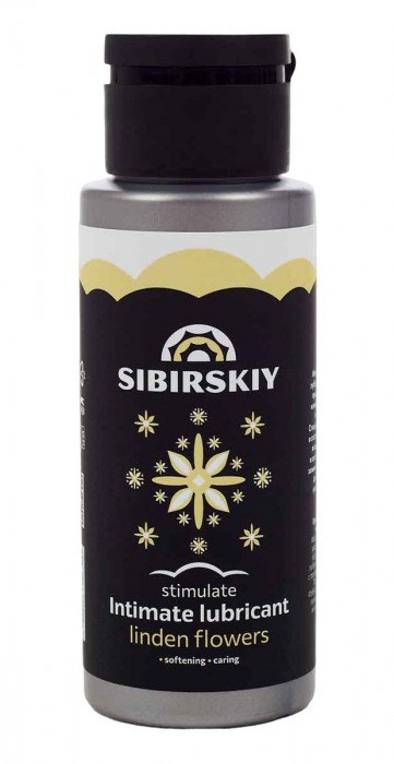 Возбуждающий интимный лубрикант SIBIRSKIY с ароматом цветков липы - 100 мл. - Sibirskiy - купить с доставкой в Домодедово