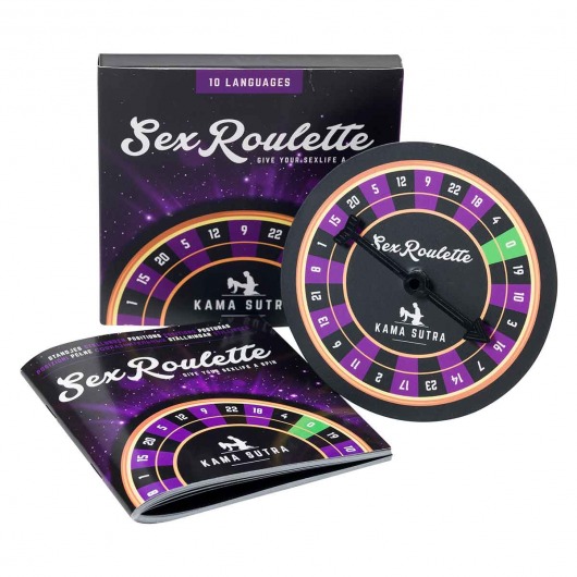 Настольная игра-рулетка Sex Roulette Kamasutra - Tease&Please - купить с доставкой в Домодедово