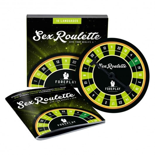 Настольная игра-рулетка Sex Roulette Foreplay - Tease&Please - купить с доставкой в Домодедово
