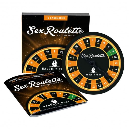 Настольная игра-рулетка Sex Roulette Naughty Play - Tease&Please - купить с доставкой в Домодедово