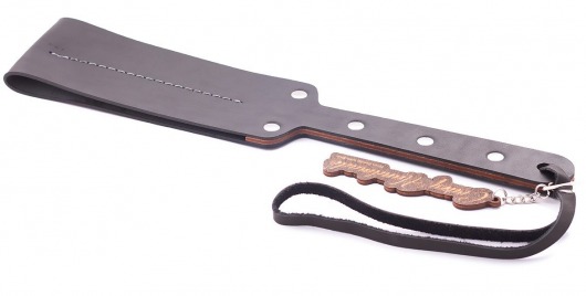 Гладкий мягкий удлиненный пэддл с заклепками - 32 см. - Crazy Handmade - купить с доставкой в Домодедово