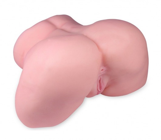 Реалистичный мастурбатор-полуторс с 2 рабочими отверстиями - S-HANDE - в Домодедово купить с доставкой