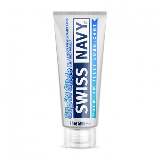 Лубрикант-желе на водной основе Premium Jelly Lubricant - 59 мл. - Swiss navy - купить с доставкой в Домодедово