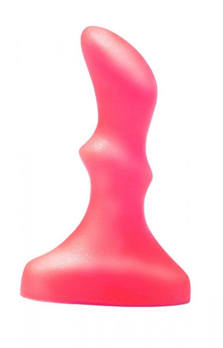Розовый массажёр простаты - 10 см. - LOVETOY (А-Полимер) - в Домодедово купить с доставкой